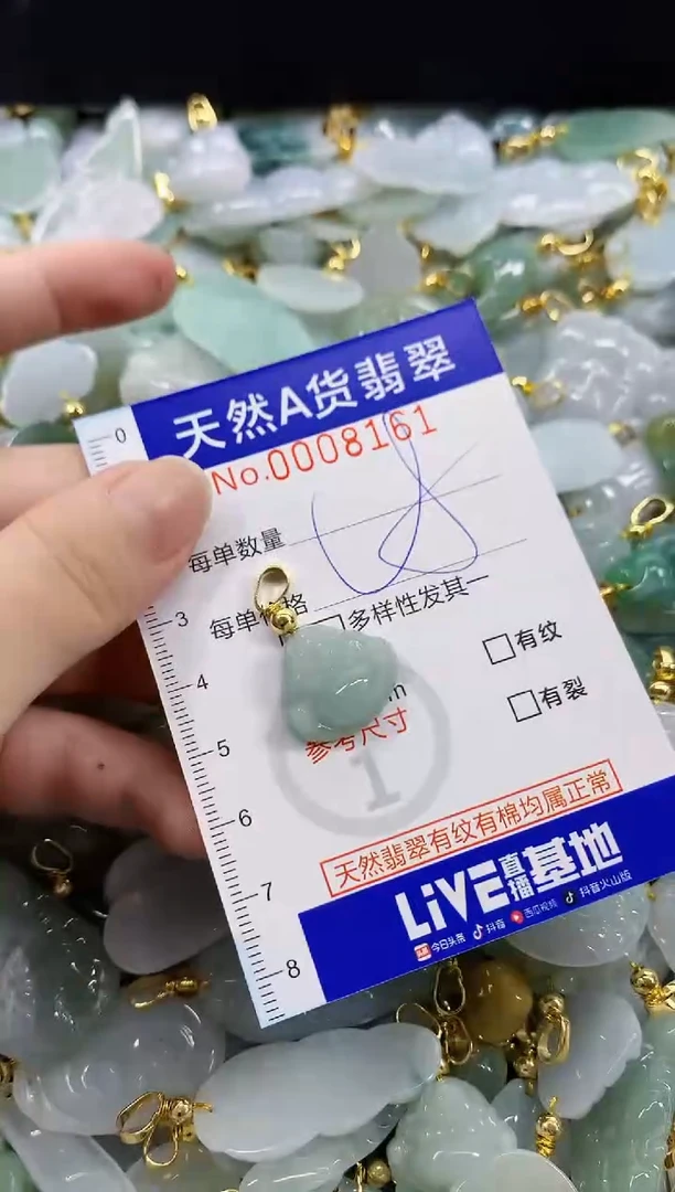 颈饰未镶嵌翡翠天然A货翡翠