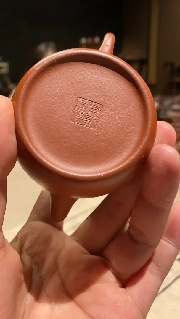 茶壶紫砂朱泥莲子