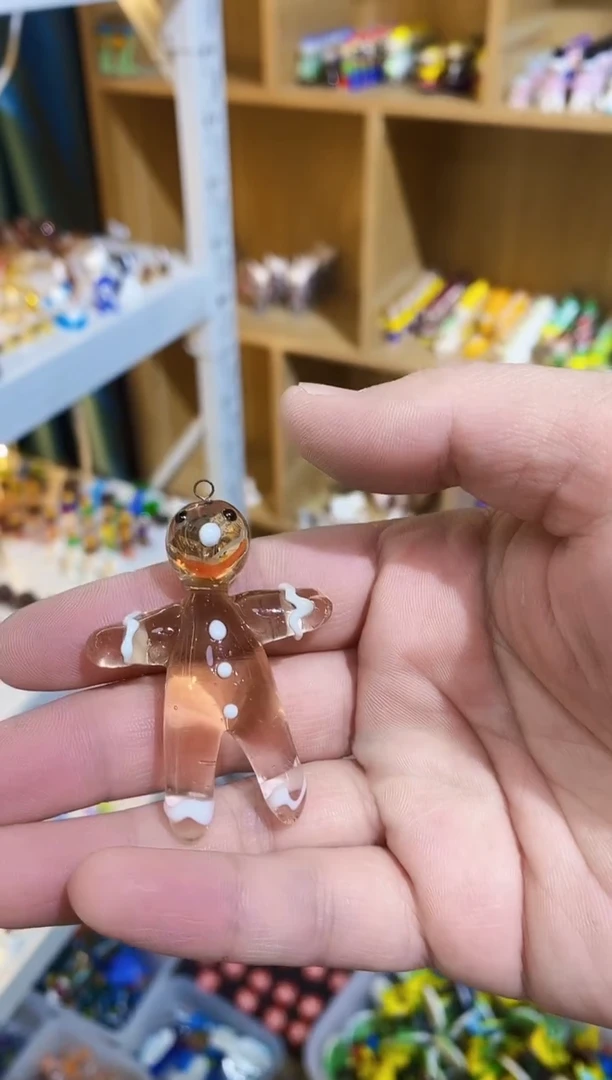 【闪购商品】琉璃手工艺品姜饼人