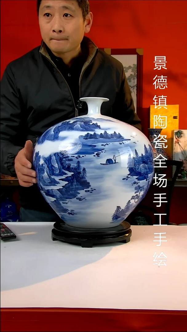 摆件陶瓷景德镇陶瓷 全场手工手绘