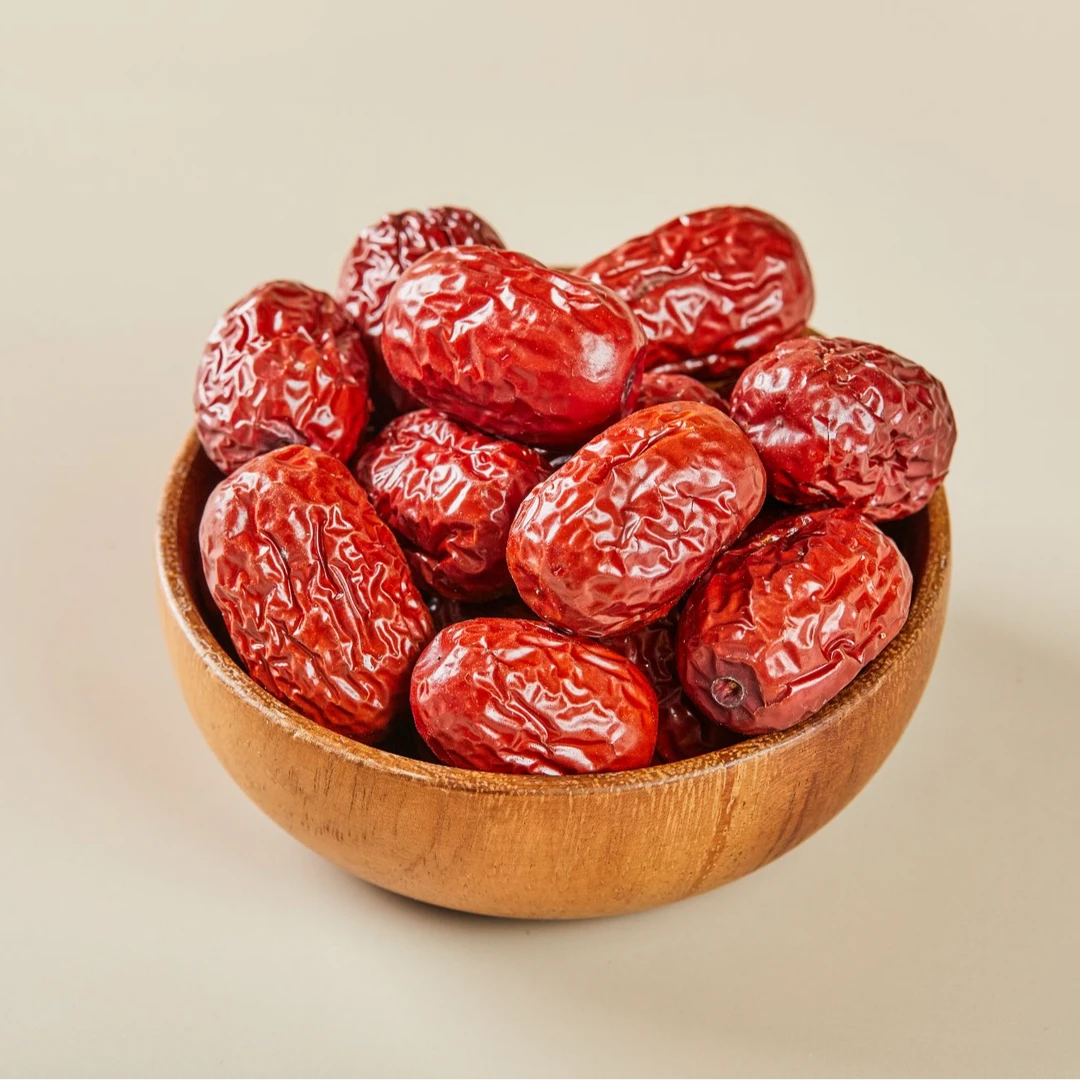 新疆红枣自然晒干免洗皮薄肉厚核小零食干果煲汤煮粥糖水【干货1】