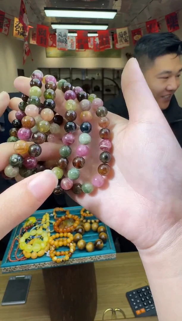 未镶嵌手链碧玺多样性发一件 443