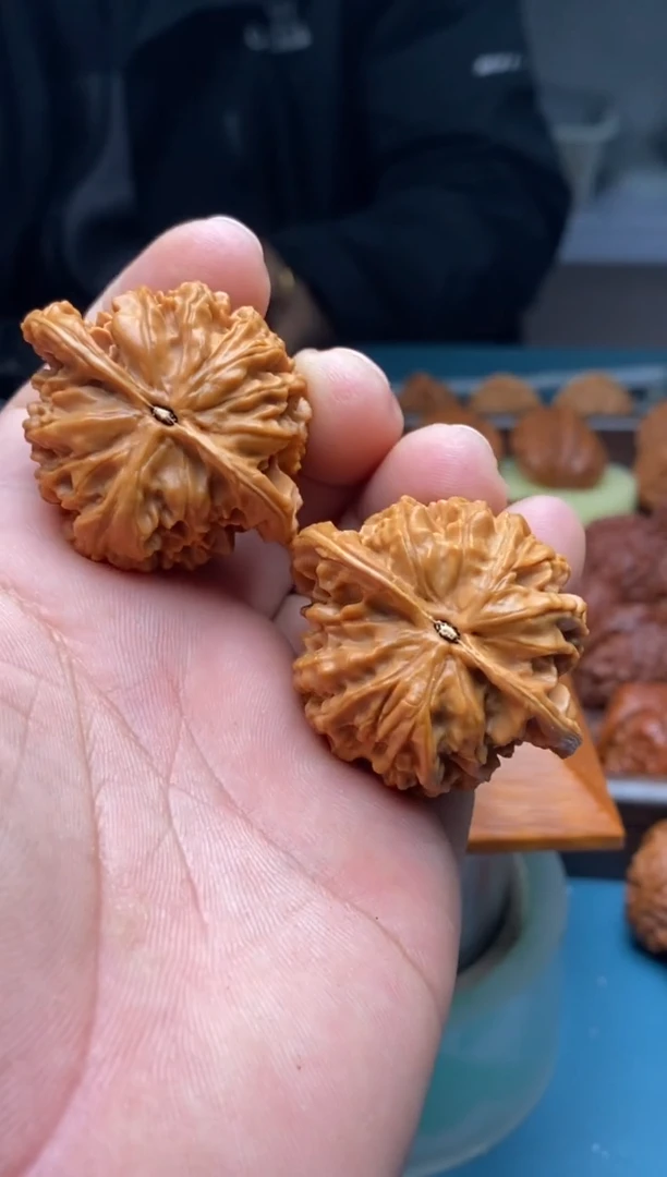 把件文玩核桃老款闷尖a317