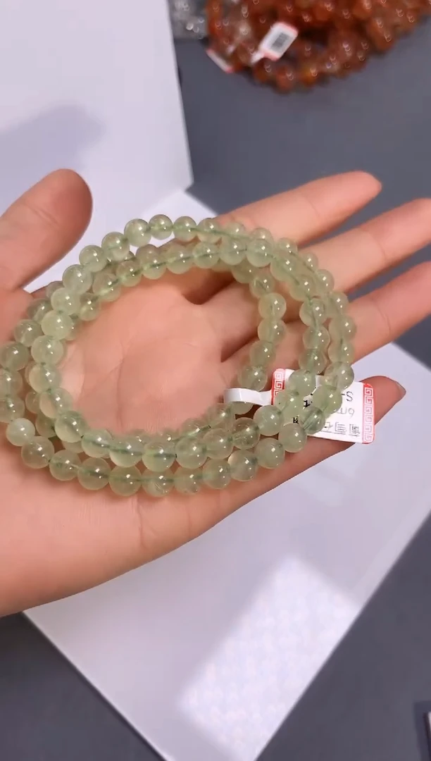 未镶嵌葡萄石手串/003多样性发一件