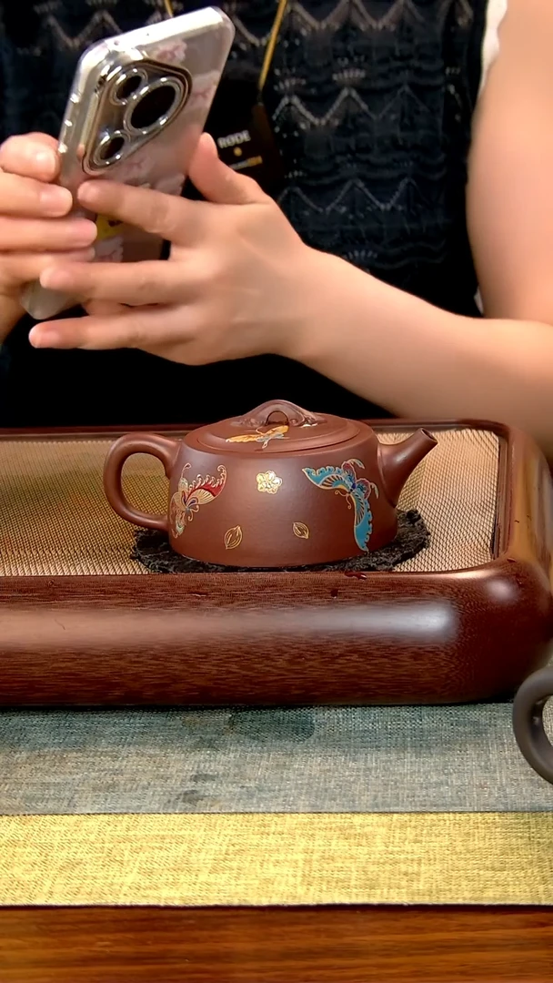 茶壶紫砂徐记福康 原矿紫砂 5