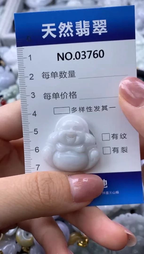 翡翠未镶嵌颈饰缅甸A货翡翠03760