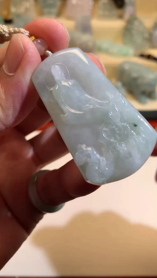 翡翠未镶嵌颈饰6/12/244