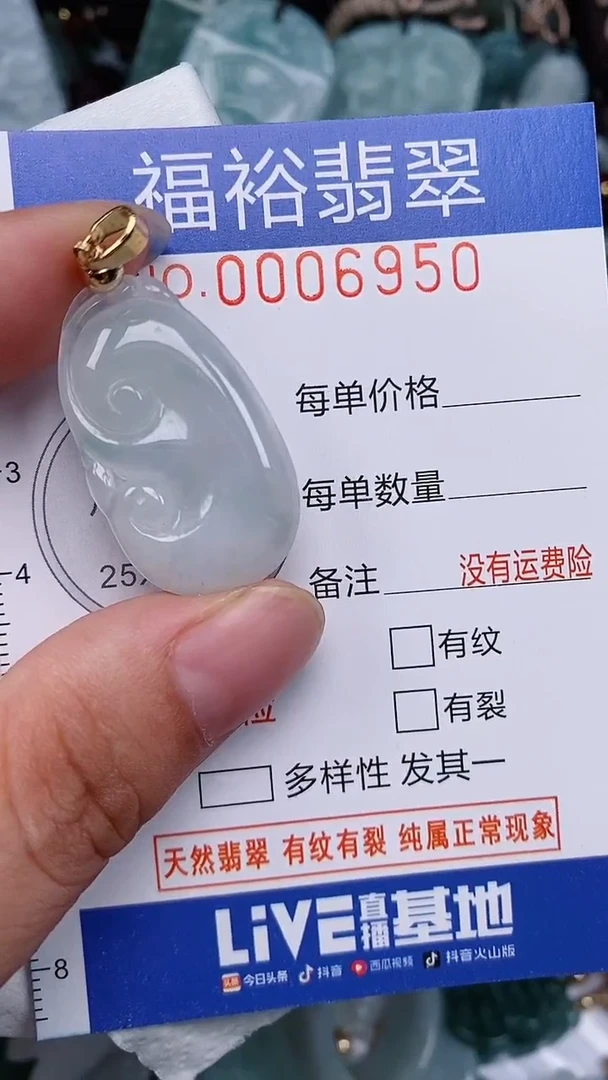 翡翠未镶嵌颈饰...0006950