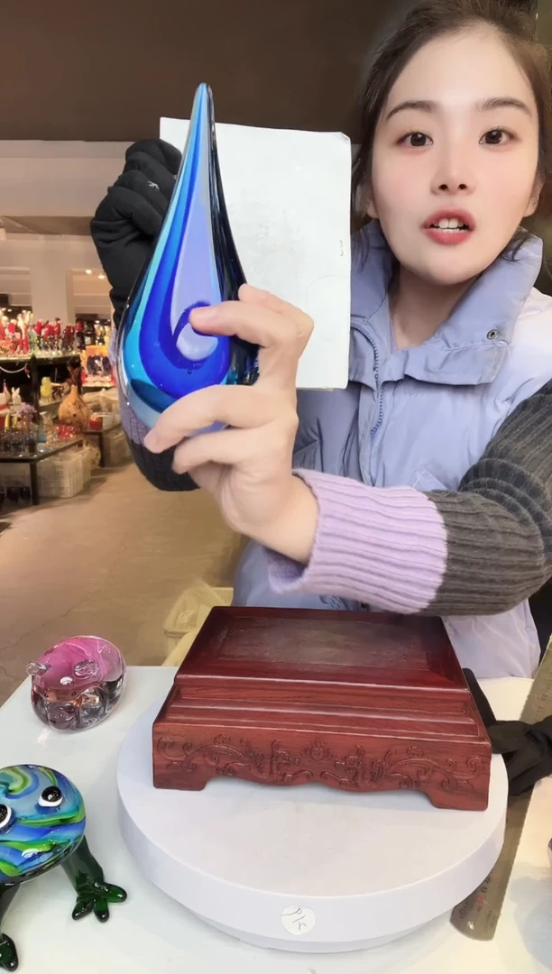 【闪购商品】茶盏琉璃摆件家居摆件