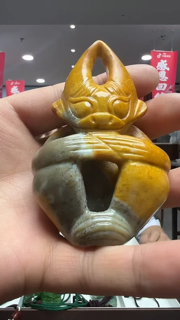 未镶嵌透闪石质玉把件多样性发货其中发一