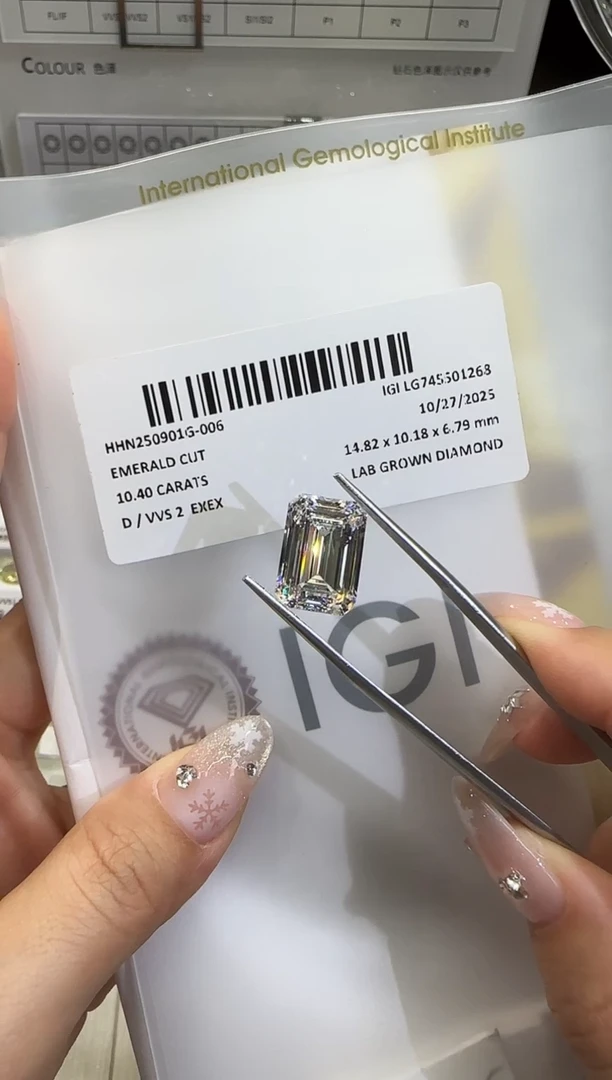 裸石实验室培育钻石10.4ct