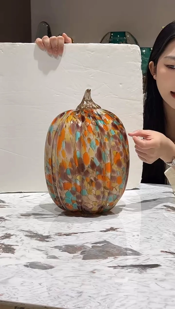 炫彩琉璃艺术南瓜