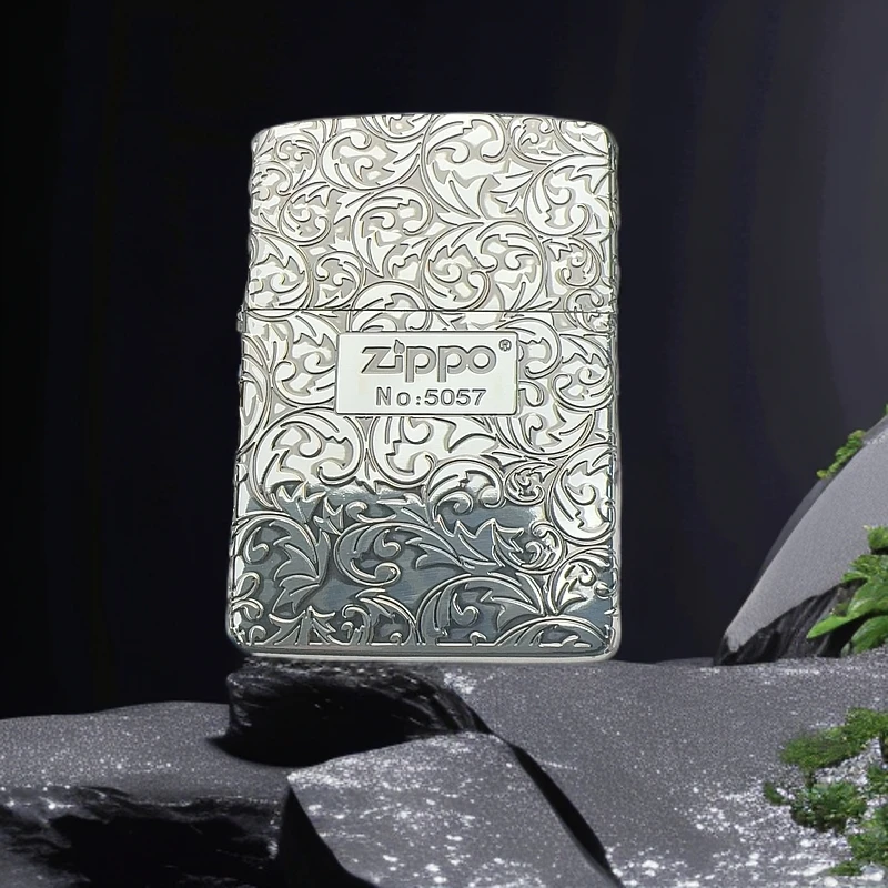 ZIPPO打火机 唐草在我心 162盔甲煤油打火机 DYJ1