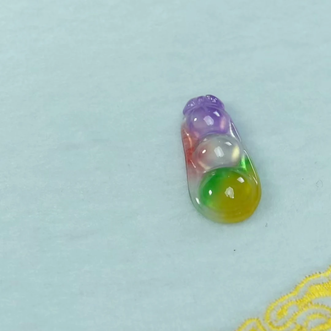 《清代》翡翠  楚韵汉风收藏馆 佛豆