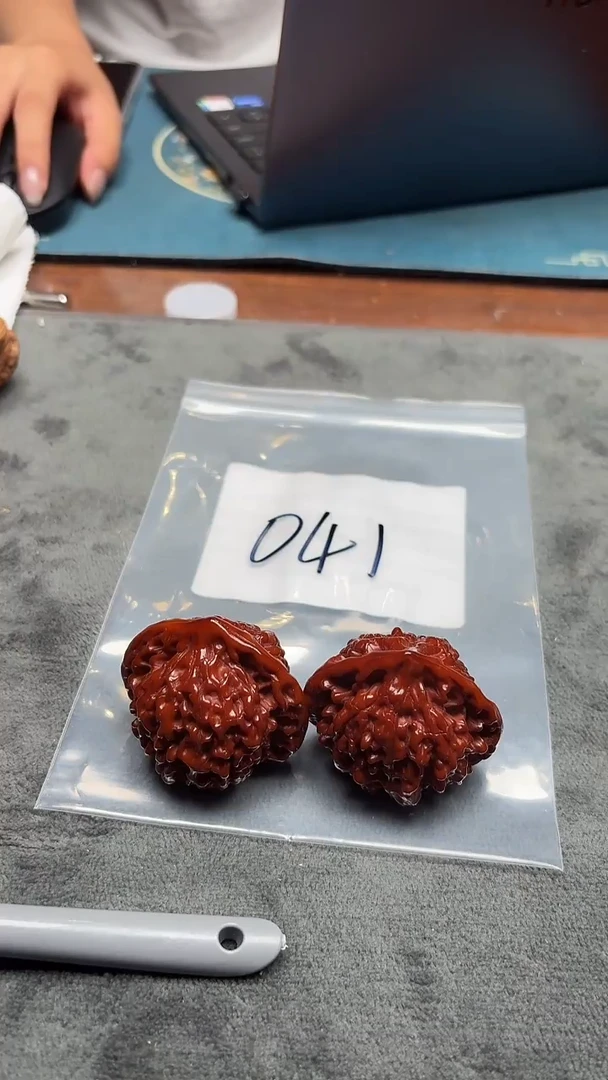 把件文玩核桃47尺 官帽（桃心官帽）041