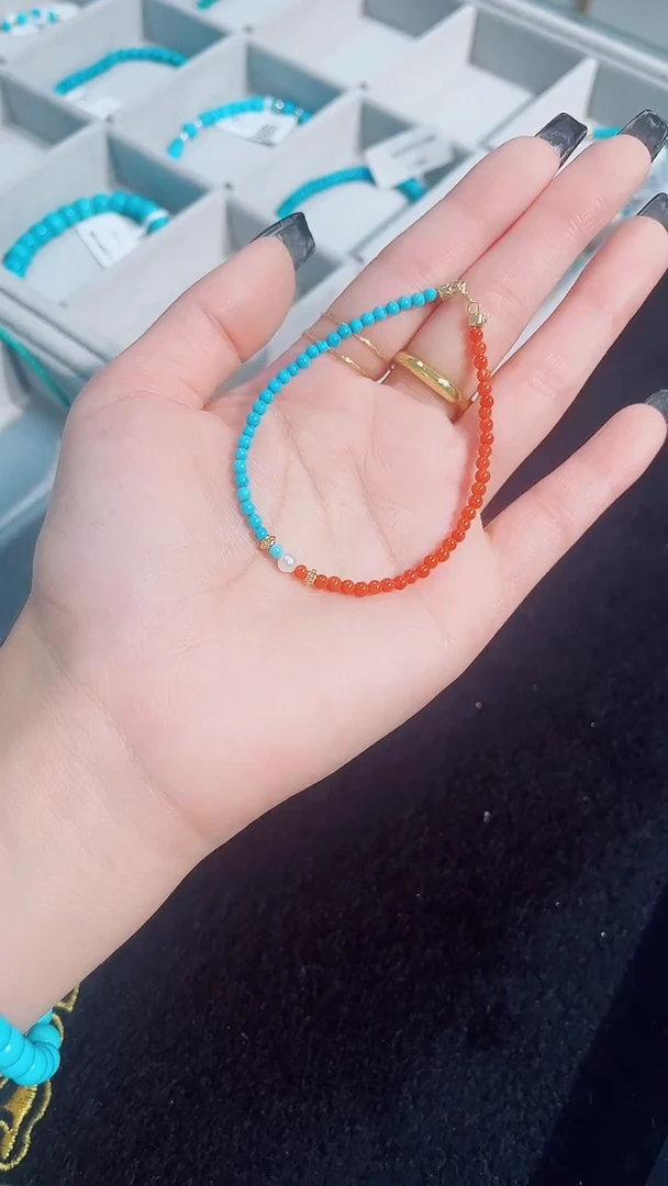 未镶嵌手串南红玛瑙发货一件