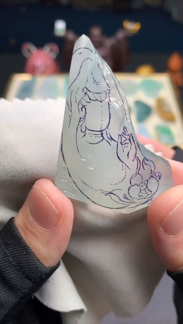 未镶嵌定制翡翠天然翡翠裸石（包工）