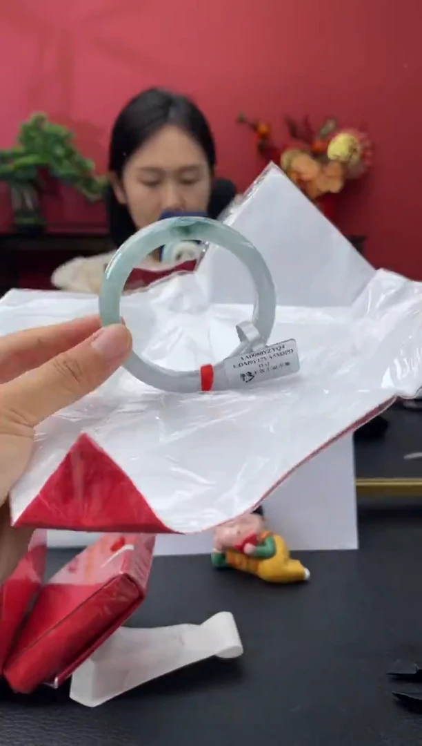未镶嵌手镯翡翠5       圈口53-55