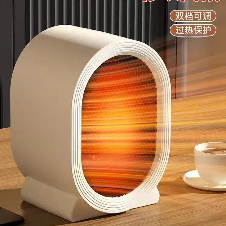 全新款桌面暖风机家用小型办公室取暖器低噪节能速热卧室电热暖气