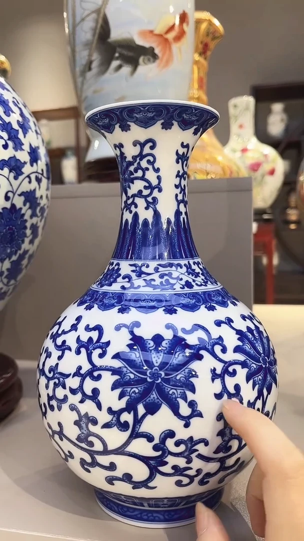 摆件景德镇陶瓷花瓶