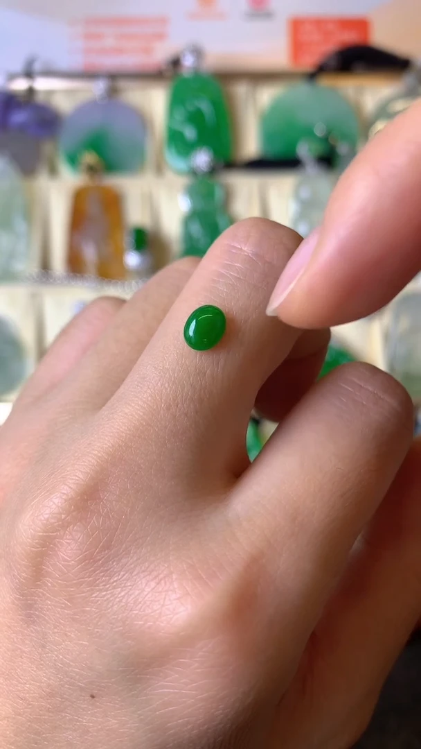 【闪购商品】定制翡翠未镶嵌1裸玉（客户意向镶嵌）