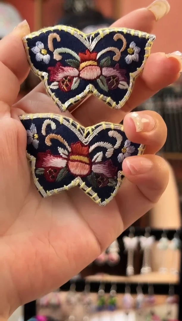 织绣艺枝独绣老绣饰品66