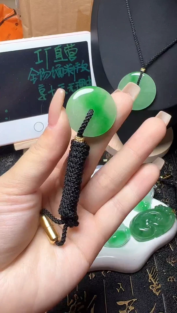 颈饰未镶嵌翡翠所见即所得，一图一物