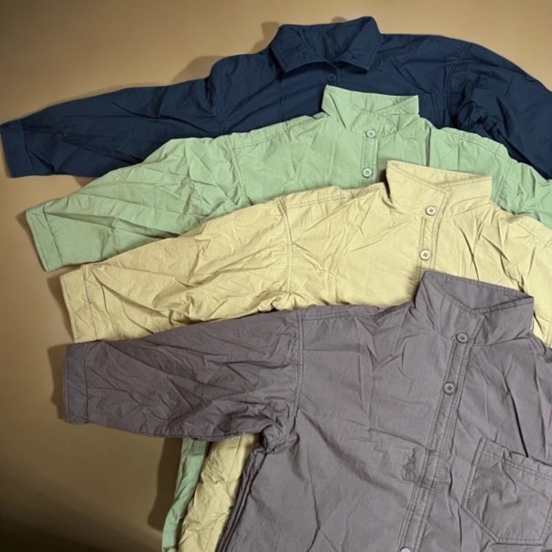 韩版休闲中长款百搭上衣女款