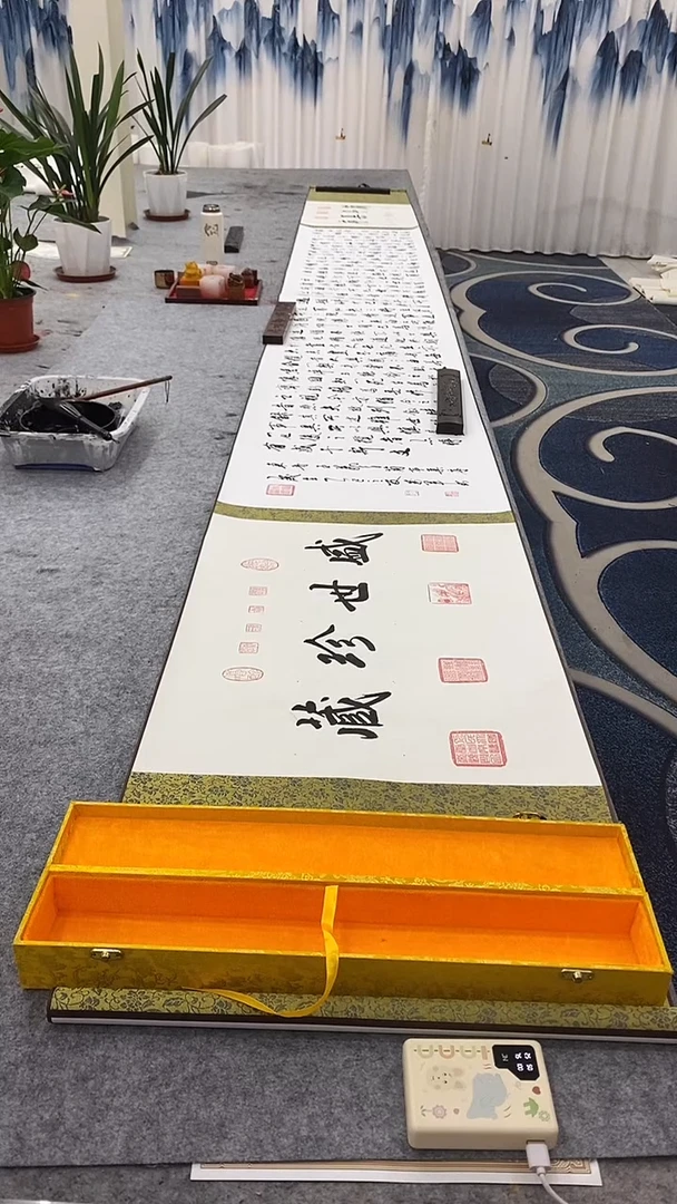 书法王万军5米*50兰亭序 晓雅