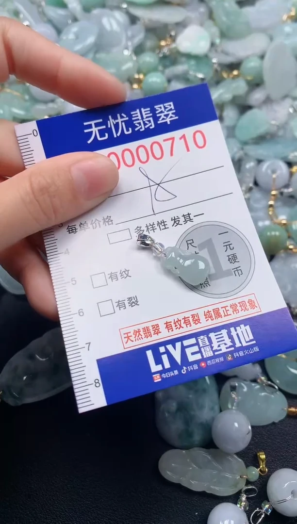 颈饰未镶嵌翡翠710