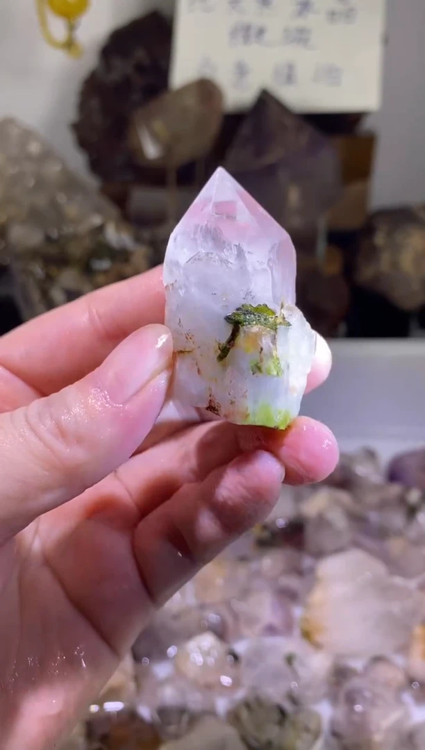 未镶嵌珠宝半成品水晶1号四川超七花园水晶