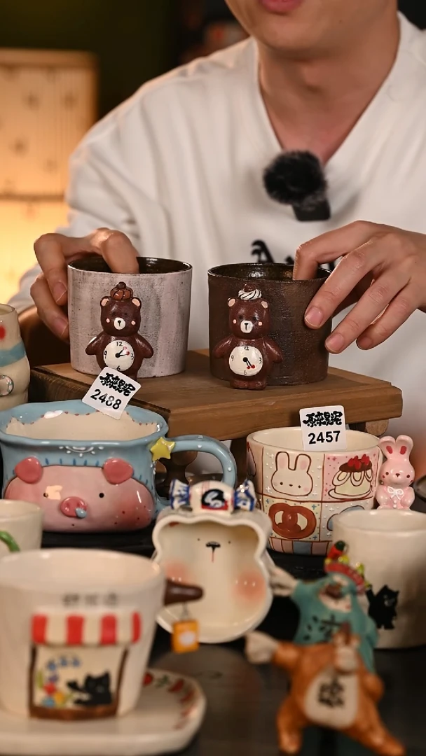 【闪购商品】原来是泥文创手作(对杯)