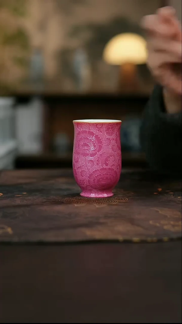 景德镇陶瓷杯碗柴烧多人