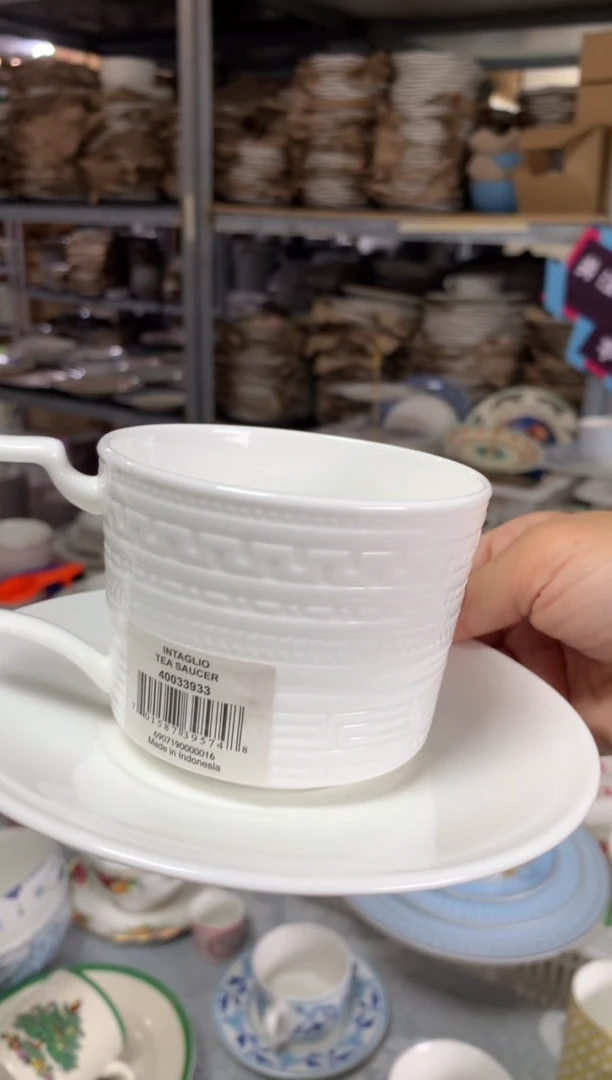 瓷片陶瓷原单CC105餐具1个