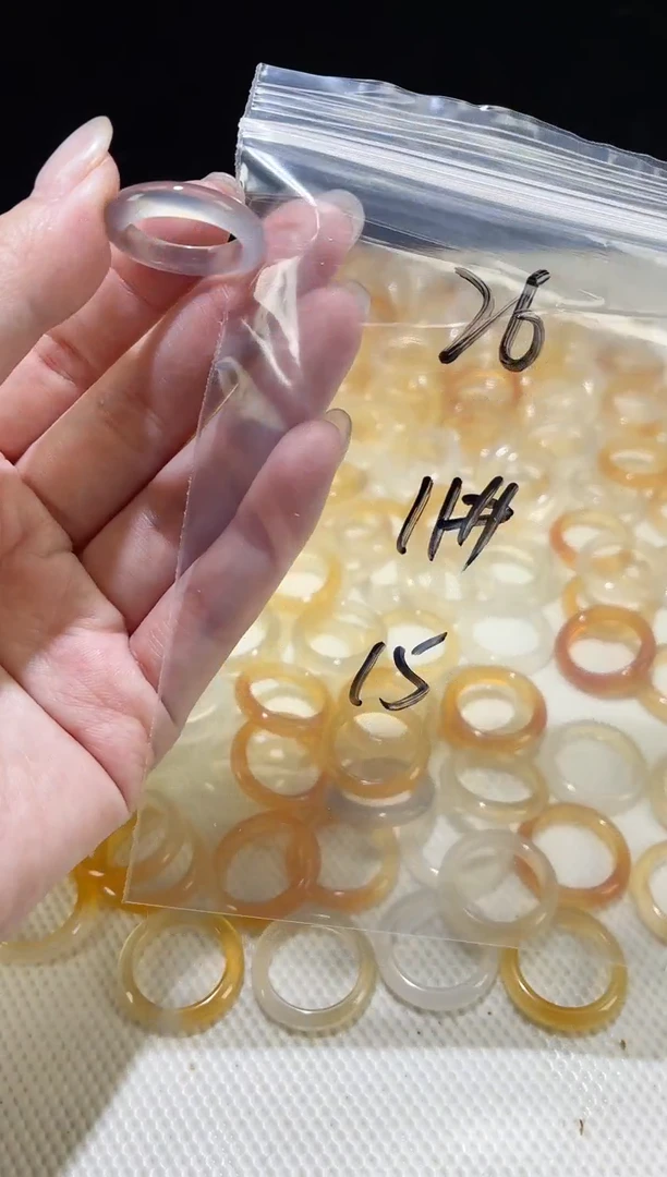 未镶嵌戒指玛瑙/玉髓26