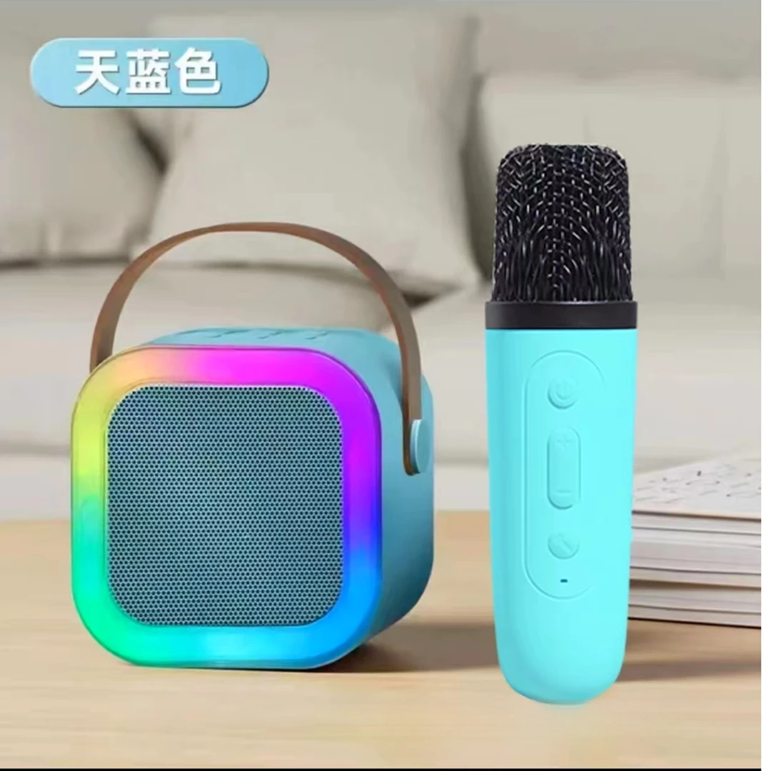 家用k歌神器话筒+音响（颜色不挑)