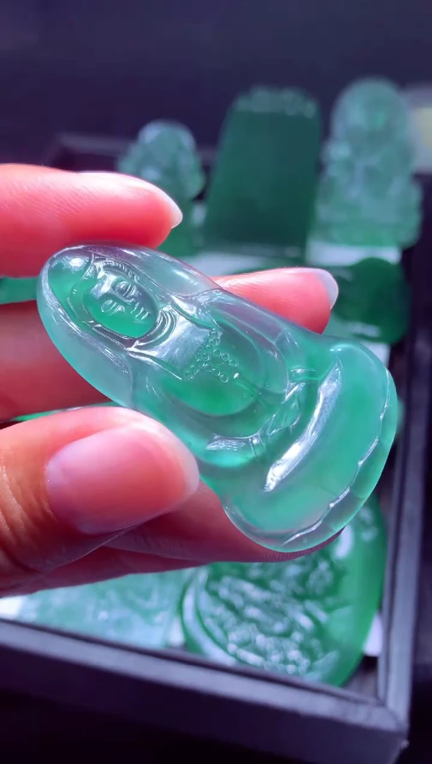 未镶嵌定制翡翠雀*天然翡翠A货 官方基地发货