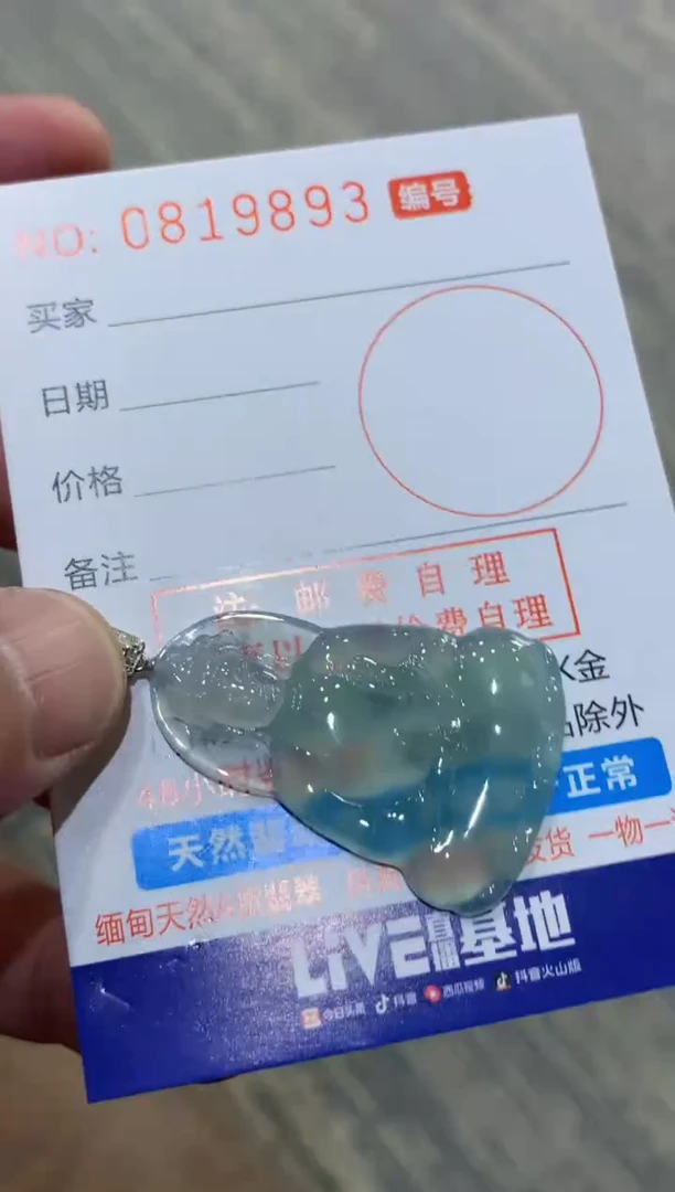 翡翠未镶嵌颈饰天然A货翡翠