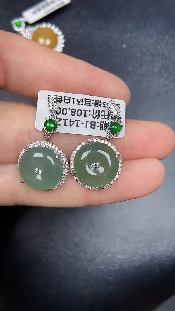 银S925镶嵌戒指翡翠2310