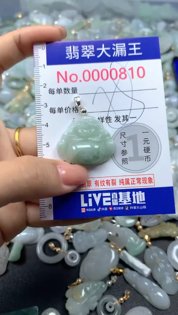 颈饰未镶嵌翡翠810
