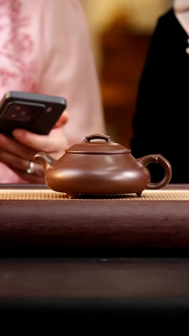 茶壶紫砂紫泥简瓢