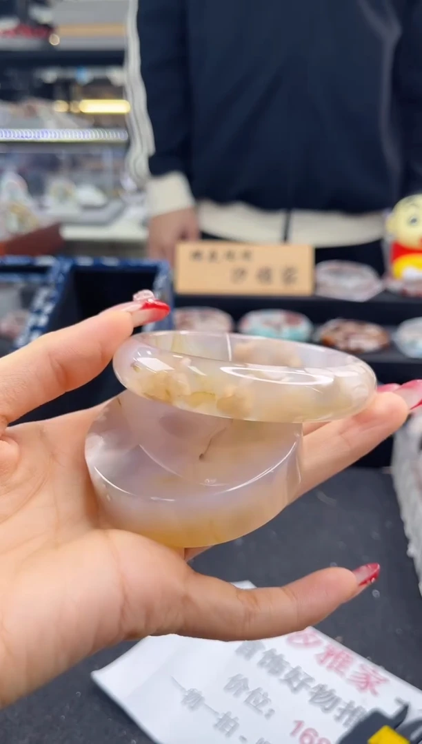 未镶嵌手镯石英质玉61圈口（赠品镯心）1688086