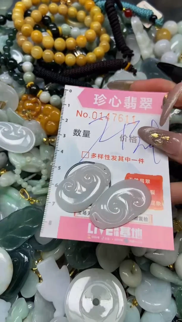 【闪购商品】翡翠颈饰未镶嵌闪购0147611多样性发其一