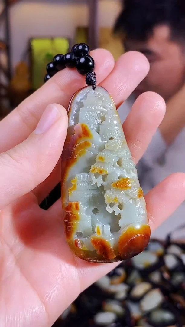 【闪购商品】和田玉颈饰未镶嵌1