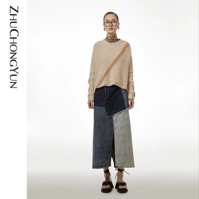 【心心精选】ZHUCHONGYUN时尚文艺针织衫