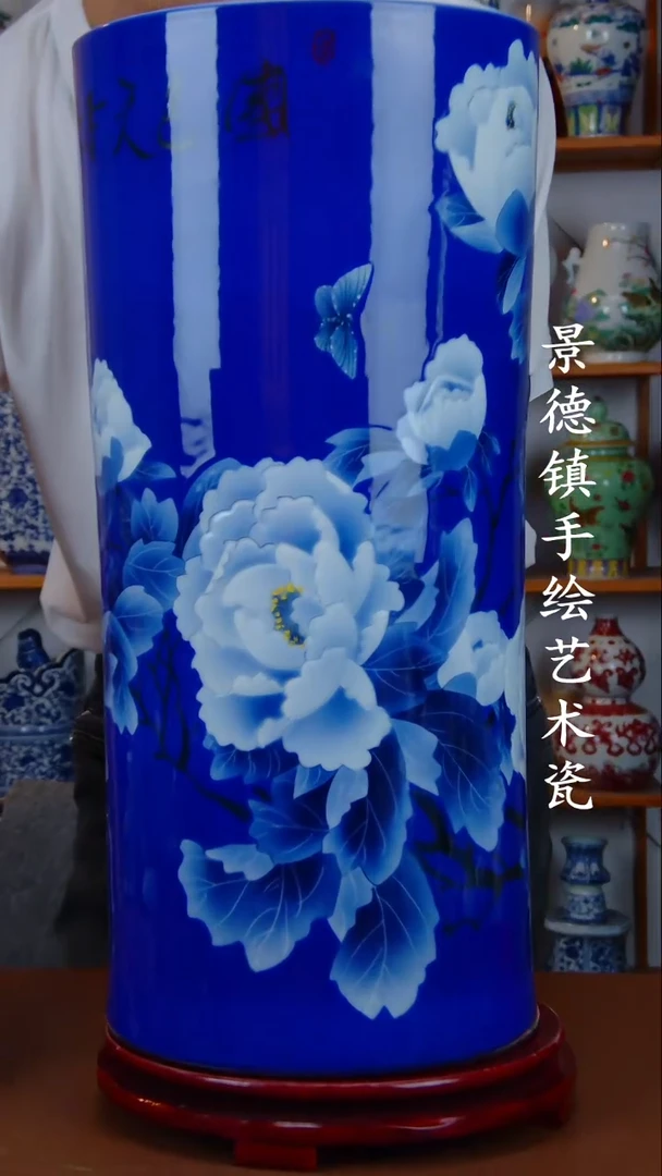 现代景德镇手工手绘陶瓷摆件50