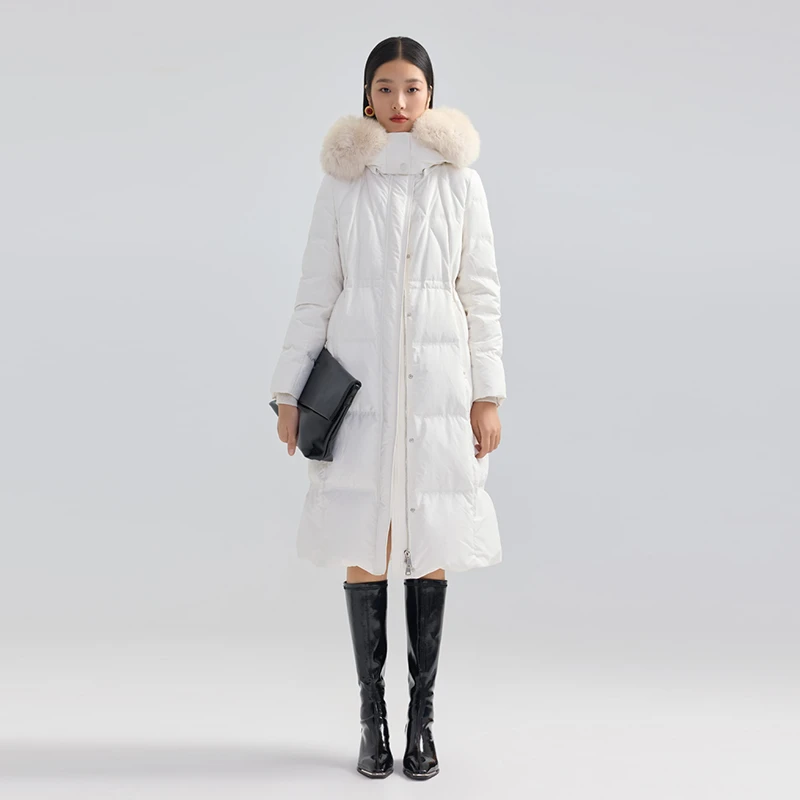 【小铃铛专属】黑金长款羽绒服 2D893270