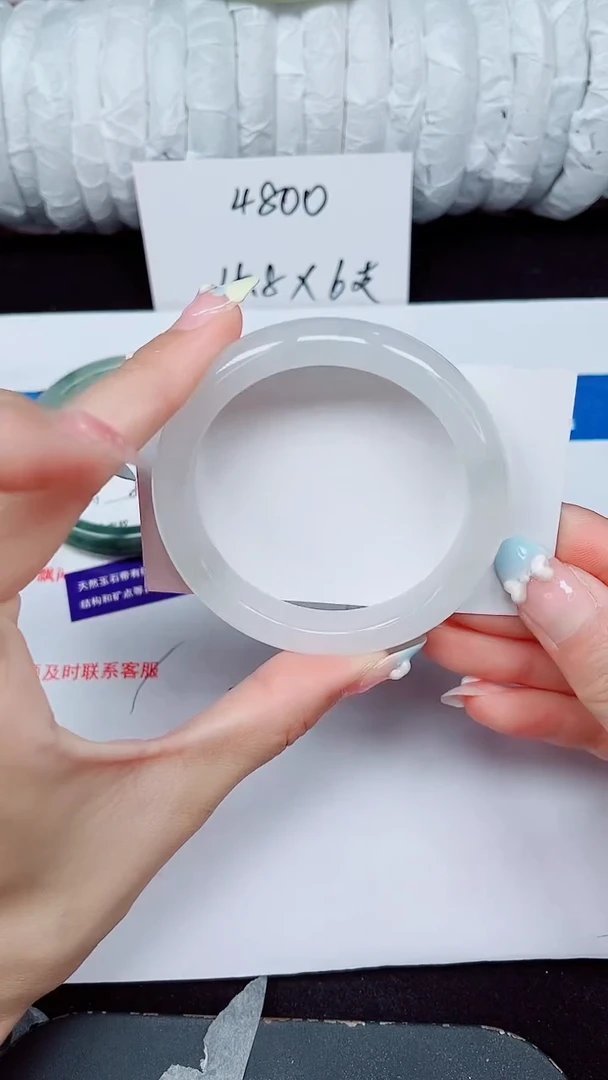 未镶嵌手镯石英质玉332-54/55