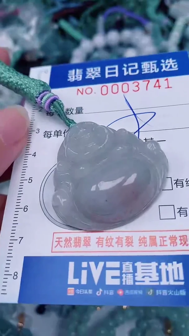 翡翠未镶嵌颈饰00003741