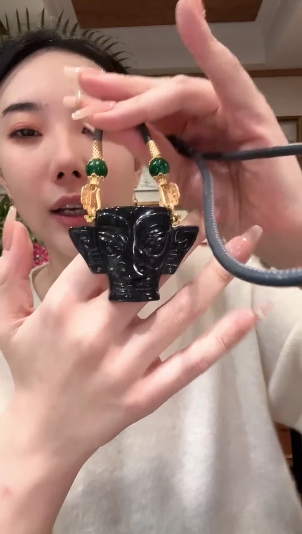 【闪购商品】翡翠颈饰未镶嵌国风